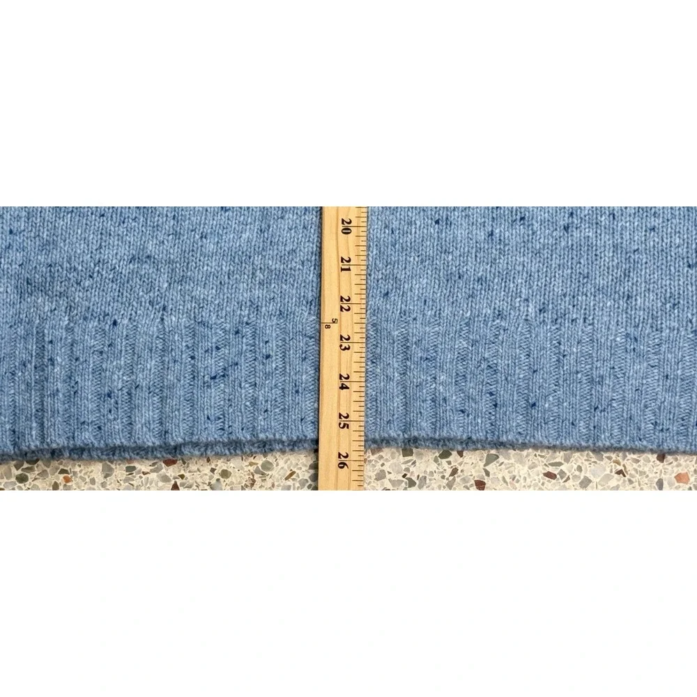 J.Crew Men's Blue High Neck Long Sleeve‎ Blue Sweater Size Small